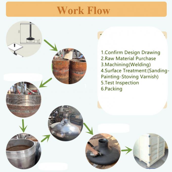 Alta qualidade Prata moderna estilo europeu Luxo vidro Arte Chaminé rotativo Móveis redondos de aço carbono 3