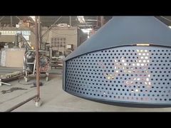 Chaminé suspensa no teto decorativa de suspensão do fogão ardente de madeira de Europa