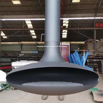 indoor suspended fireplace heating indoor decorative wood fireplace burning