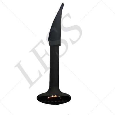 indoor suspended fireplace heating indoor decorative wood fireplace burning