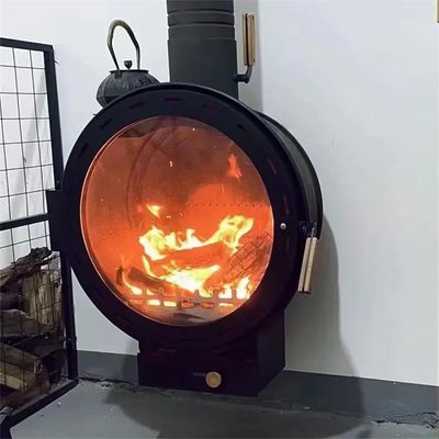 wooden fireplace indoor fireplace Stove And Suspended Fireplace